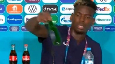 1623813478 the ronaldo effect paul pogba throws beer on the ground 876x548 1