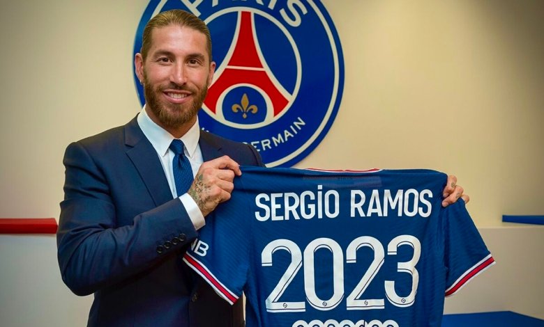 1625736329 Official Sergio Ramos signs for PSG