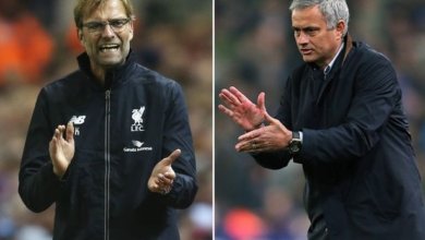 Klopp and Mourinho 1