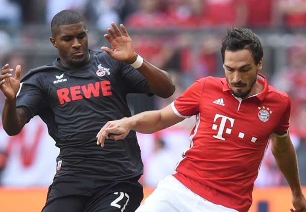 mats hummels anthony modeste bayern munich vs