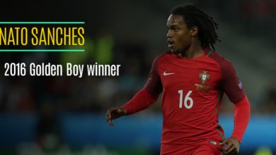 renato sanches 2016 golden boy