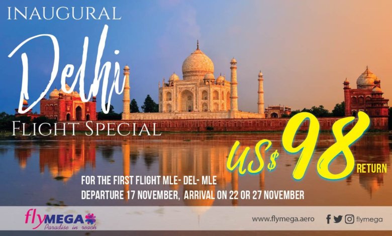 Mega Maldives Delhi Fare 15.11.2016