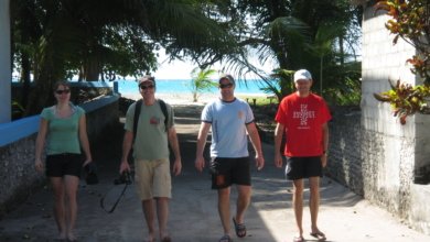 Tourists in Maldives