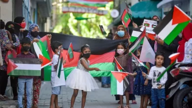 Maldives with palestine