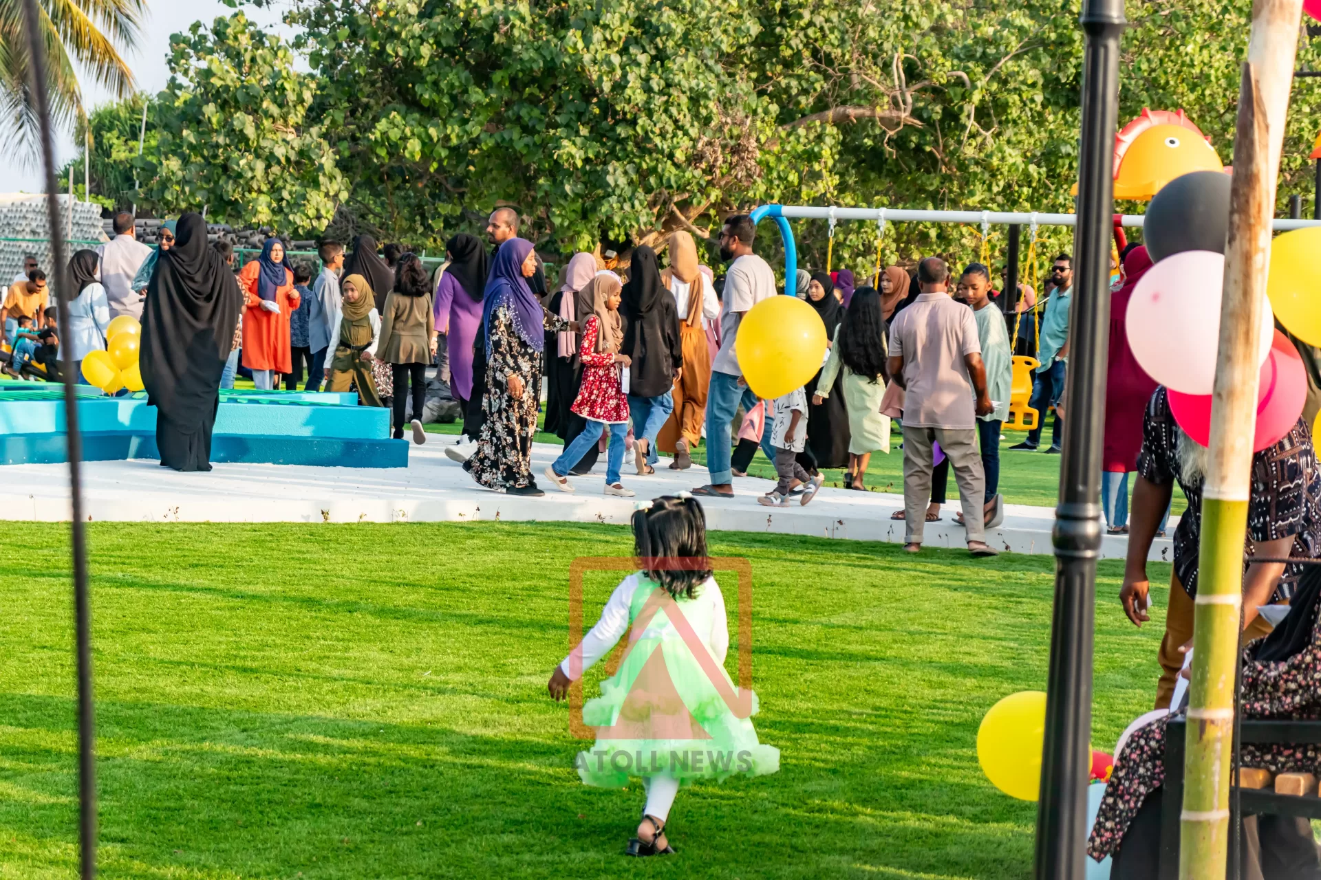 Manadhoo Park Opening 8385
