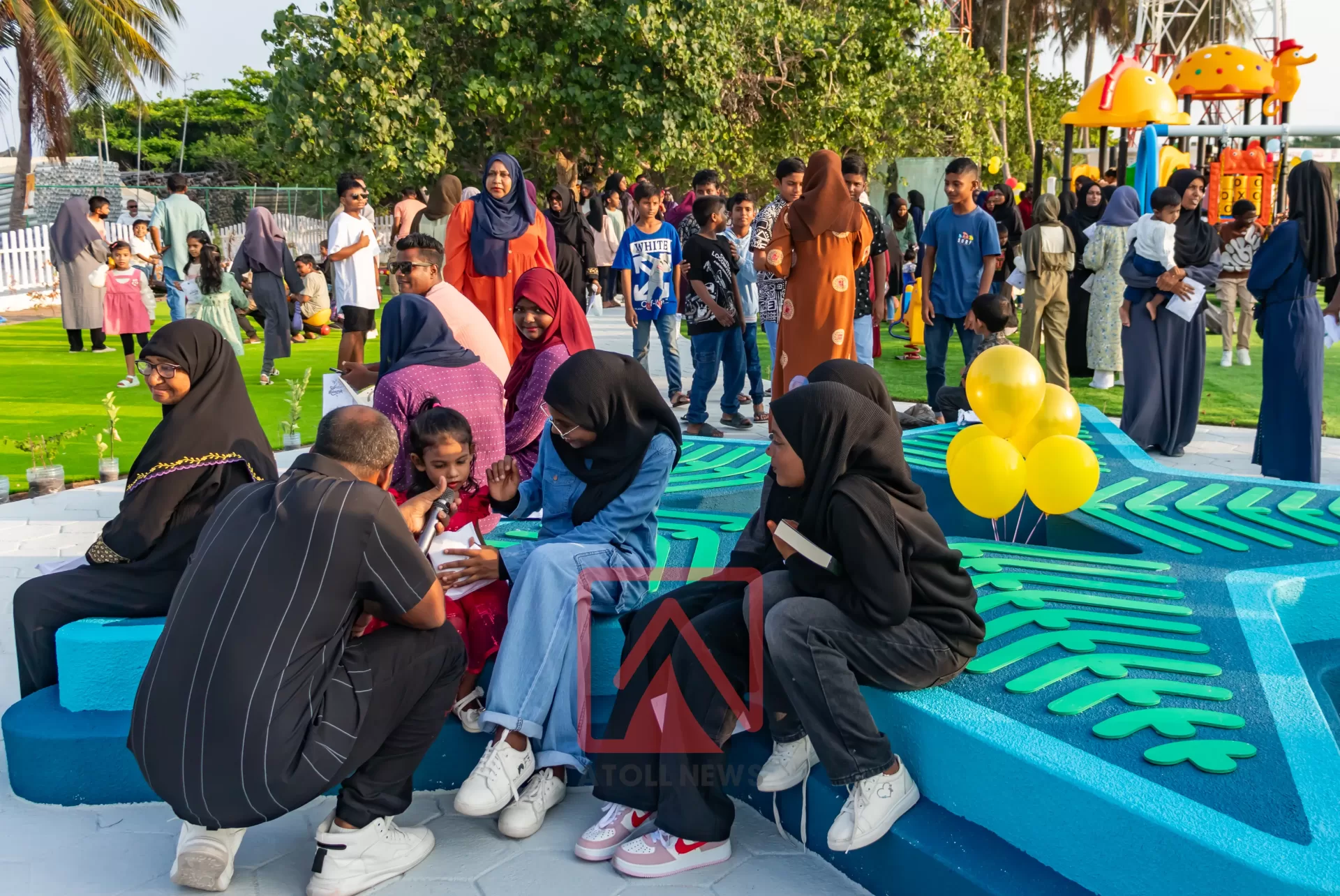 Manadhoo Park Opening 8403