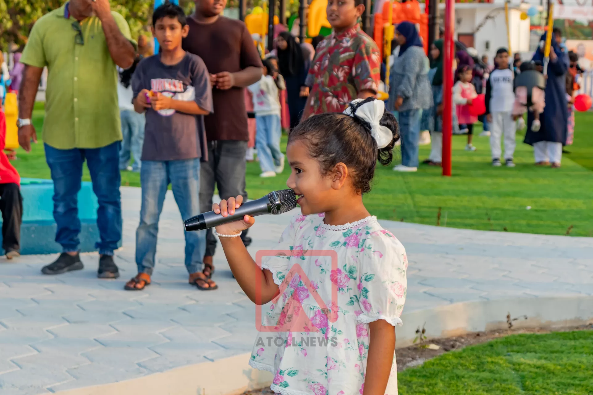 Manadhoo Park Opening 8525