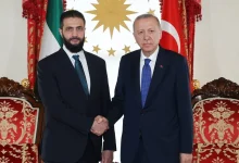 Erdogan and Syria President Ahmed al Sharaa