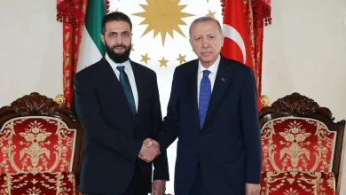 Erdogan and Syria President Ahmed al Sharaa