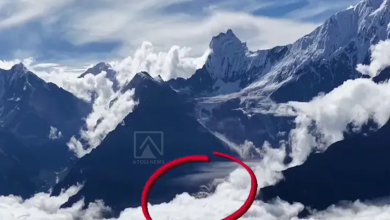Nepal drone shot