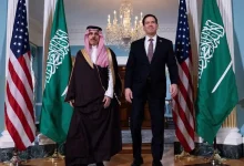 US Secretary of State Marco Rubio meets with Saudi Foreign Minister Prince Faisal bin Farhan