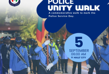 police walk