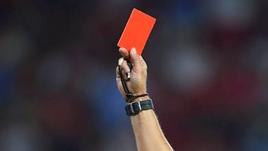 red card