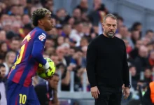 Barcelona coach Hansi Flick