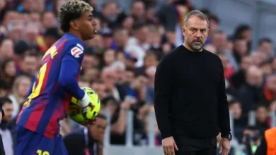Barcelona coach Hansi Flick