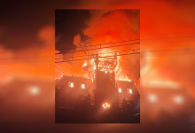 Fire in Limoges city hall