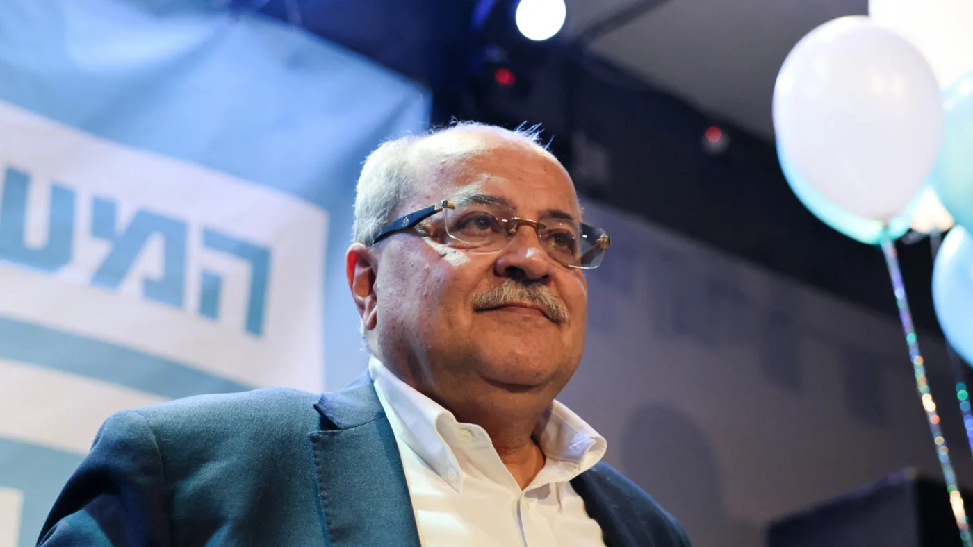 Palestinian lawmaker Ahmad Tibi