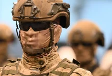 Turkish amphibious troops