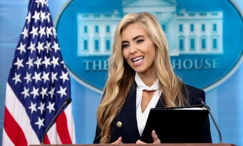 White House Press Secretary Katie Zacharia