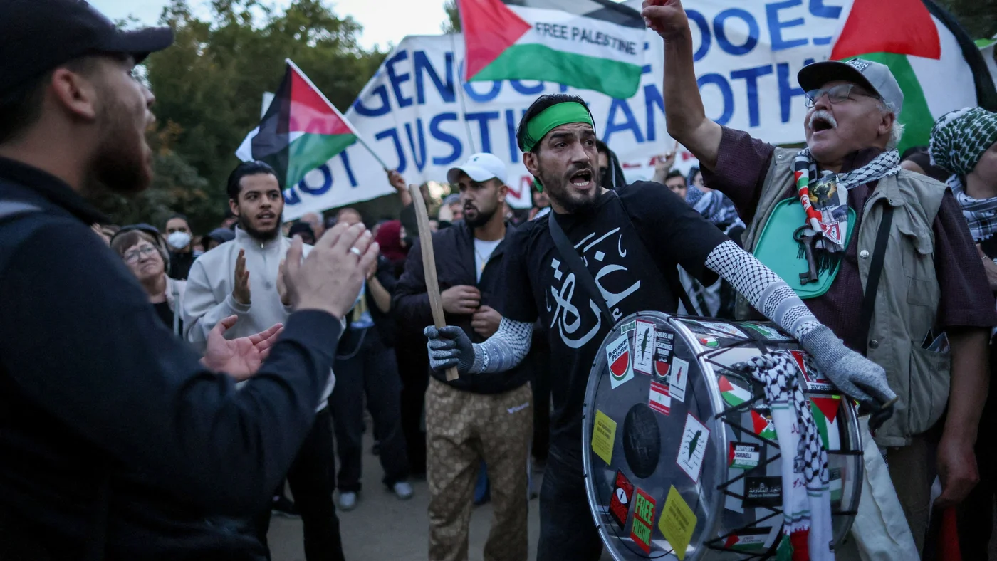 protest palestine israel