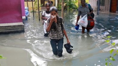 INDIA TYPHOON FISHERMEN
