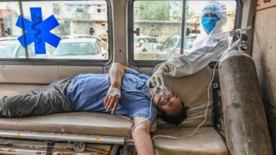 Jawaharlal Nehru Hospital Covid patient Ajmer PTI photo