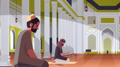 praying inside nabawi mosque