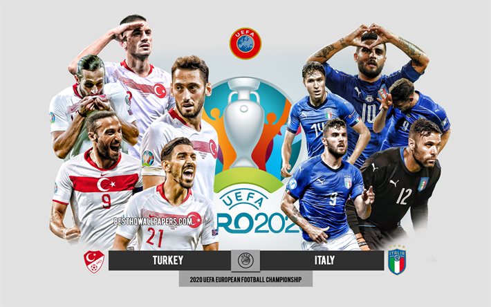 thumb2 turkey vs italy uefa euro 2020 preview promotional materials football players