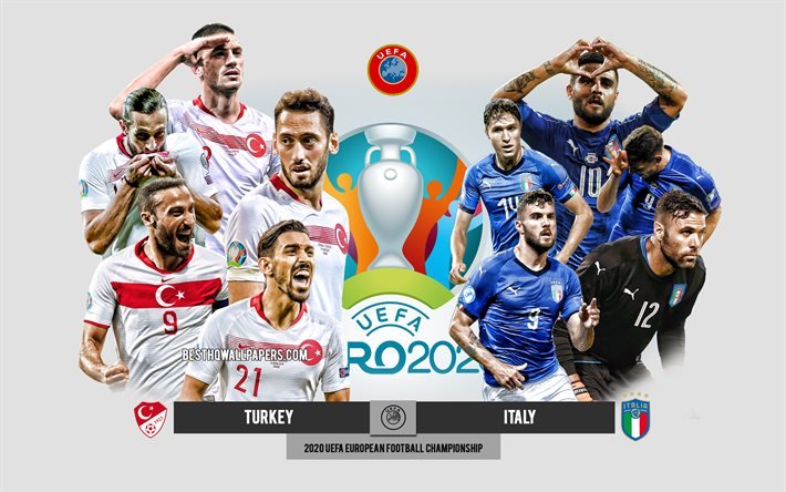 thumb2 turkey vs italy uefa euro 2020 preview promotional materials football players